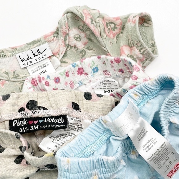 Nicole Miller/Pink Velvet/Rene Rofe Baby baby girls separates - Picture 3 of 4